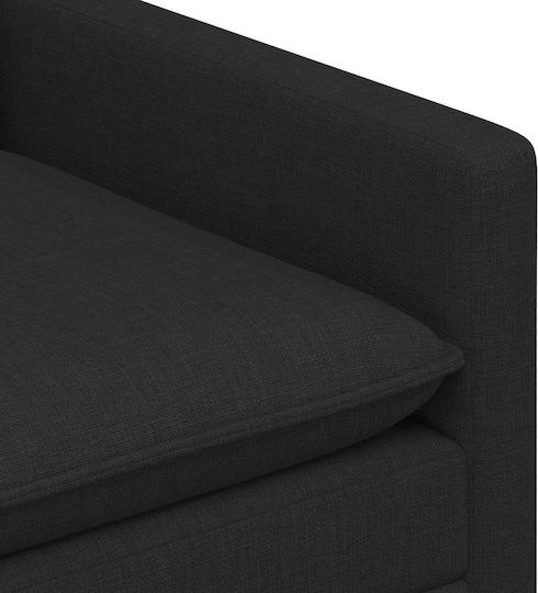 Πολυθρόνα 76x81x87.5cm Μαύρο
