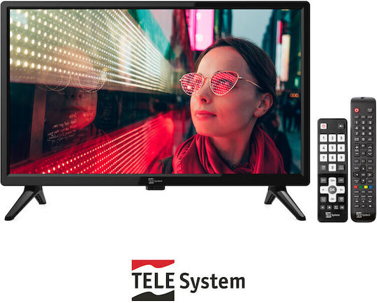 Telesystem Τηλεόραση 19" HD Ready LED PALCO19 LS13 (2023)