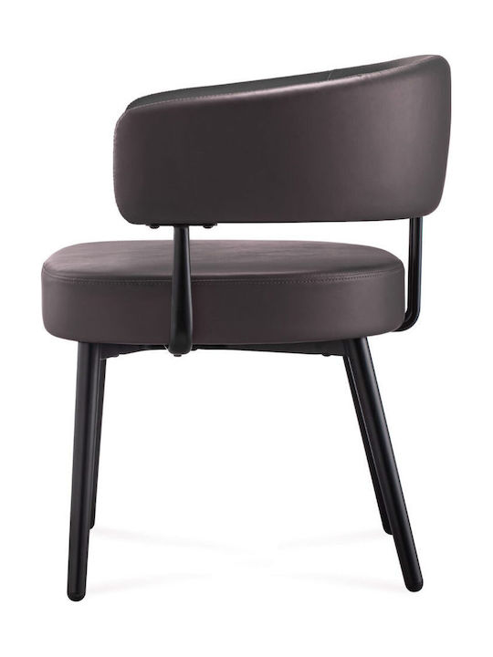 Visitor Chair Symphony in Black Colour 64x55x77cm Visitor Chair Symphony in Black Colour 64x55x77cm