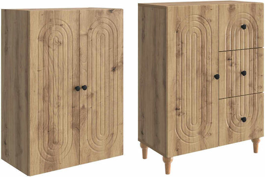 Bibliothek Braun 66x34.5x90cm