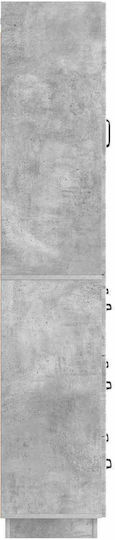 Bücherregale Grau 2 Stück 66x34.5x87cm