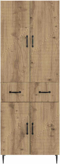 Bücherregale Braune 2Stücke 66x34.5x89.5cm