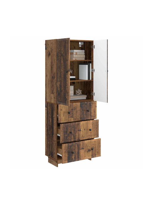 Bücherregale Braune 2Stücke 66x34.5x90cm