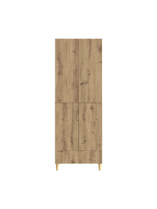 Кафява Етажерка (2 Броя) 66x34.5x95 см