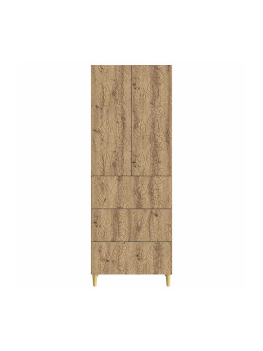Brown Bookcases (2 Pieces) 66x34.5x90cm