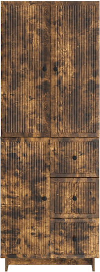 Кафяви Етажерки (2 Броя) 66x34.5x90 см