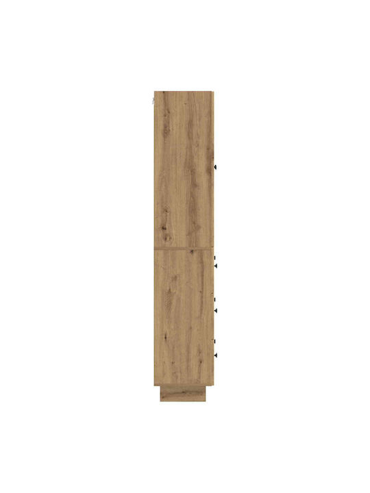 Βιβλιοθήκες Καφέ (2τμχ) 66x34.5x90εκ.