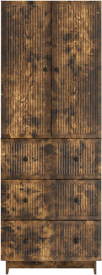 Кафява Етажерка (2 Броя) 66x34.5x90 см