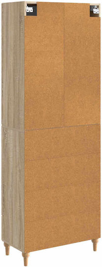 Bücherregale Braune 2Stücke 66x34.5x95cm