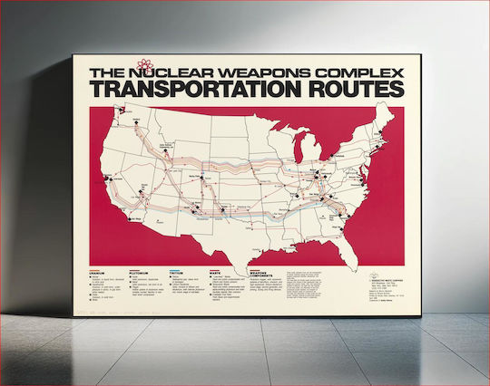 The Nuclear Weapons Complex Transportation Routes The Nuclear Weapons Complex Transportation Routes