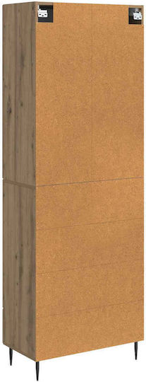 Кафяви Етажерки (2 Броя) 66x34.5x95 см