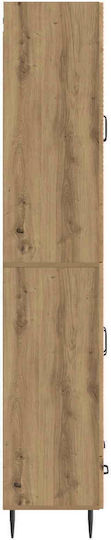 Кафяви Етажерки (2 Броя) 66x34.5x95 см
