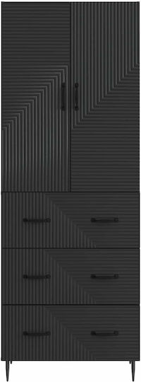 Черни Етажерки (2 Броя) 66x34.5x90 см