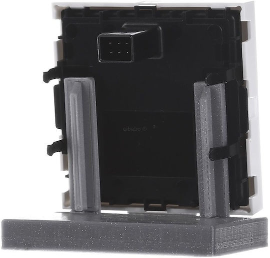 Gira S3000 Switch Frame Operating Attachment System 55 Reinwhite Glossy