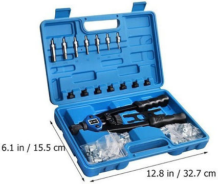 Threaded Riveter M3-M12 Set 110 Pieces Case
