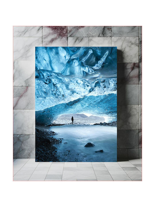Tabloul Explorator în Peștera de Gheață 80x120