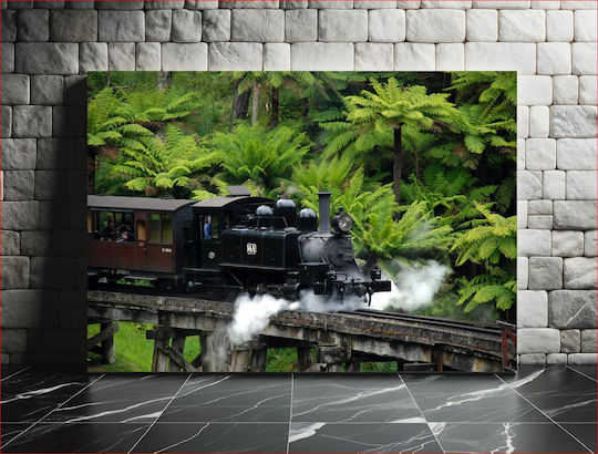 Steam Train In Lush Greenery Ατμοκίνητο Τρένο Στο Καταπράσινο Τοπίο 1 Steam Train In Lush Greenery Ατμοκίνητο Τρένο Στο Καταπράσινο Τοπίο 1