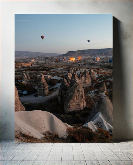 Balloons Over Cappadocia At Sunrise Μπαλόνια Πάνω Από Την Καππαδοκία Στην Ανατολή Balloons Over Cappadocia At Sunrise Μπαλόνια Πάνω Από Την Καππαδοκία Στην Ανατολή