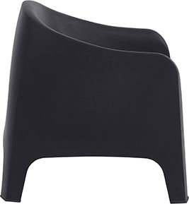 Kunststoff Sessel Schwarz