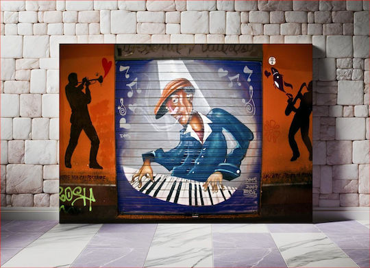 Street Art Of Jazz Musicians Street Art Of Jazz Musicians 1