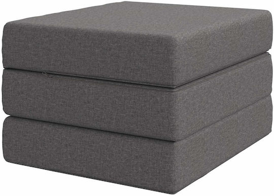 Multifunctional Bean Bag Sofa Light Gray 90x67x45cm