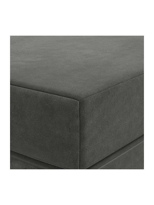 Multifunctional Bean Bag Sofa Dark Gray 180x67x45cm