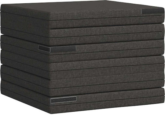 Vielseitiger Sitzsack & Pouf Dunkelgrau 140x67x45cm