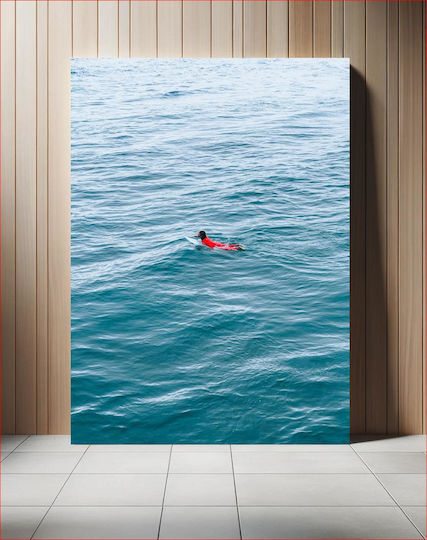Surfer In The Sea Σέρφερ Στη Θάλασσα σε Καμβά Surfer In The Sea Σέρφερ Στη Θάλασσα σε Καμβά