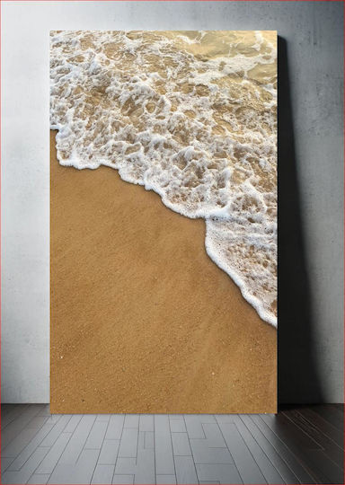 Ocean Waves On Sandy Beach Κύματα Ωκεανού Στην Αμμώδη Παραλία