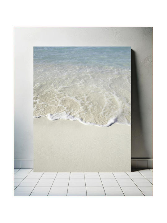 Πίνακας Gentle Waves On Sandy Beach Απαλά Κύματα Στην Αμμώδη Παραλία 40x50
