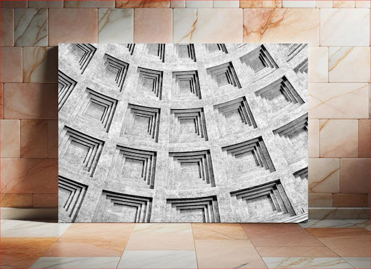 Geometric Ceiling Pattern Γεωμετρικό Σχέδιο Οροφής 1 Geometric Ceiling Pattern Γεωμετρικό Σχέδιο Οροφής 1