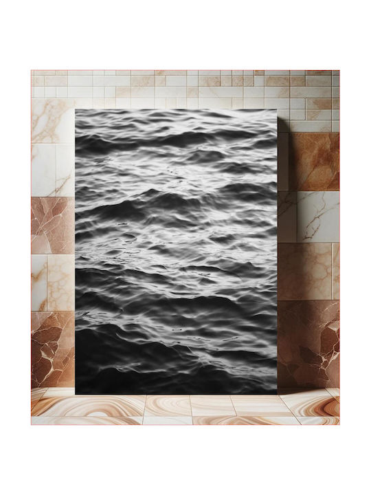 Painting Waves In Black White Waves Black White 70x100