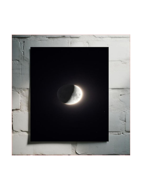Πίνακας Crescent Moon In Space Ημισέληνος Στο Διάστημα 70x100