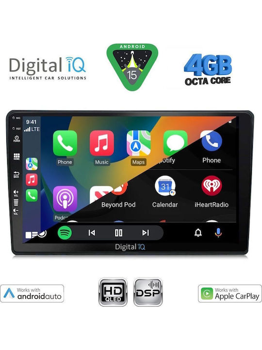 Digital IQ Auto-Audiosystem Für Alfa Romeo Spider / Brera 2004-2012 Mit Touchscreen 9"