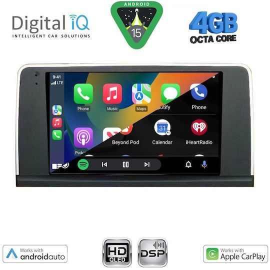 Digital IQ Auto-Audiosystem für BMW X5 (E70) / X6 (E71) 2013-2016 mit Touchscreen 9"