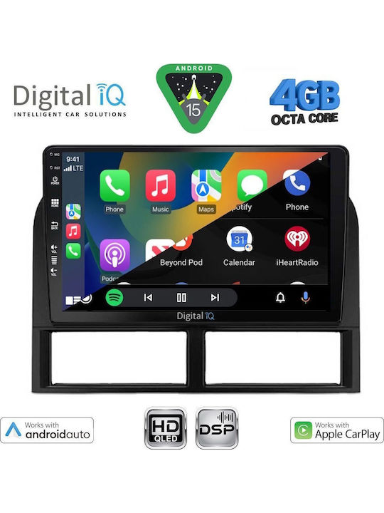 Digital IQ Car Audio System for Jeep Grand Cherokee 1999-2004 Bluetooth USB WiFi GPS Apple CarPlay Android Auto with 9" Touch Screen