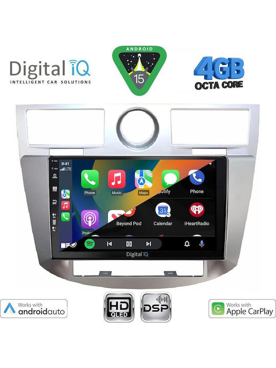 Digital IQ Car Audio System Chrysler Sebring 2008-2010 Bluetooth USB WiFi GPS Apple CarPlay Android Auto with 9" Touch Screen