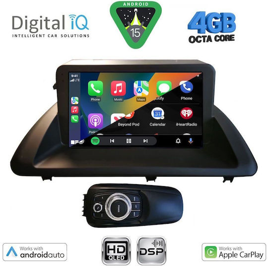 Digital IQ Car Audio System for Lexus CT 2011-2020 (Bluetooth/USB/WiFi/GPS/Apple CarPlay/Android Auto) with 9" Touch Screen