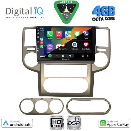 Digital IQ Ηχοσύστημα Αυτοκινήτου για Nissan X-Trail 2004-2007 (Bluetooth/USB/WiFi/GPS/Apple-Carplay/Android-Auto) με Οθόνη Αφής 10"