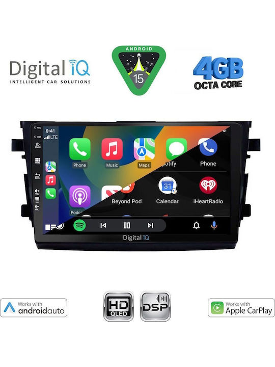 Digital IQ Car Audio System for Suzuki Celerio 2015-2021 Bluetooth USB WiFi GPS Apple CarPlay Android Auto with 9" Touch Screen