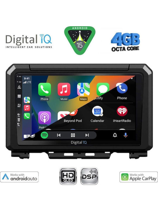Digital IQ Car Audio System for Suzuki Jimny 2018 with Touch Screen 9" Digital IQ BXF 16679 CPAA