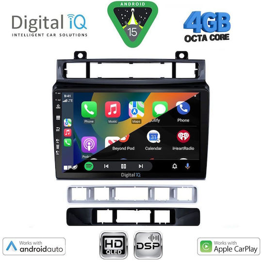 Digital IQ Car Audio System for Volkswagen Touareg 2011-2018 Bluetooth USB WiFi GPS Apple CarPlay Android Auto with 9" Touch Screen