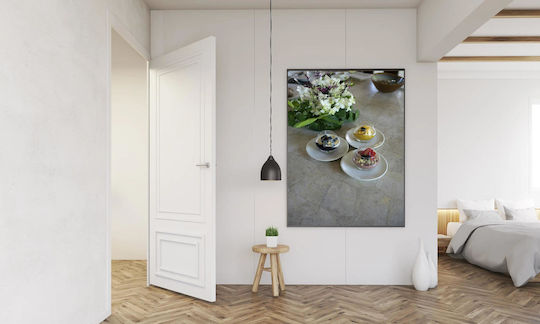 Πίνακας Colorful Desserts Flowers Πολύχρωμα Επιδόρπια Λουλούδια 70x100 Πίνακας Colorful Desserts Flowers Πολύχρωμα Επιδόρπια Λουλούδια 70x100