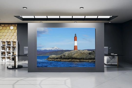 Πίνακας Lighthouse By Coast Φάρος Δίπλα Στην Ακτή 100x70