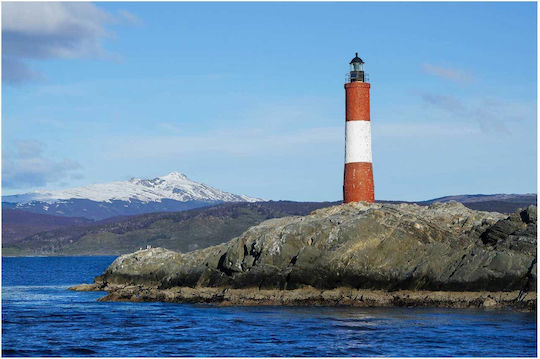 Πίνακας Lighthouse By Coast Φάρος Δίπλα Στην Ακτή 100x70