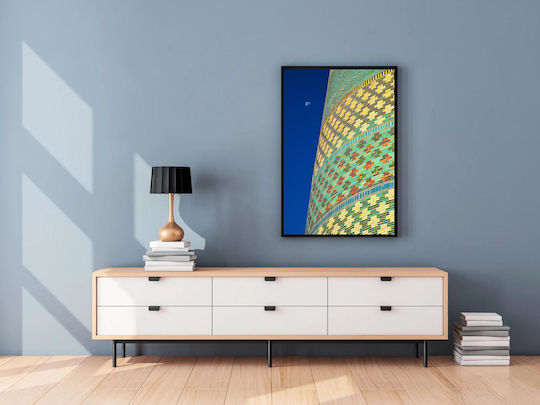 Панел Colorful Dome Architecture Moon Многоцветна Куполна Архитектура Луна 100x150