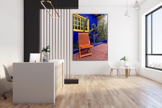 Painting Colorful Patio Chair Cacti Multicolored Patio Chair Cactus 100x150
