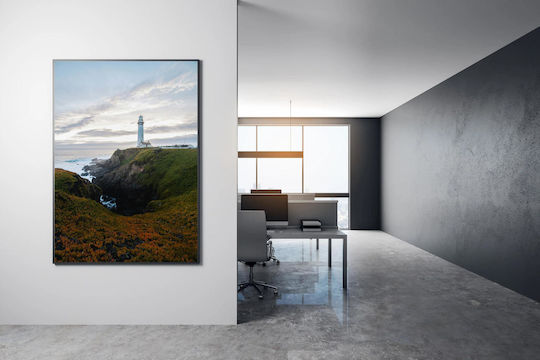 Панел Lighthouse На Скален Бряг Фар Една Скала 70x100