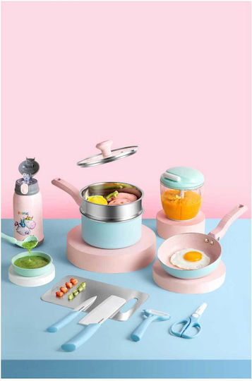 Painting Colorful Kitchenware Set Multicolored Cookware 70x100
