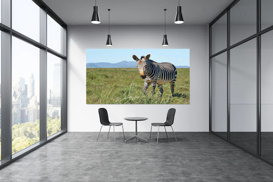 Panou Zebra În Câmp Zebre În Câmp 100x70